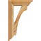 Ekena Millwork Legacy Traditional Rough Sawn Bracket w/ Offset Brace, Western Red Cedar, 6"W x 18"D x 30"H BKT0604X18X30LEC01RWR - alternate 3